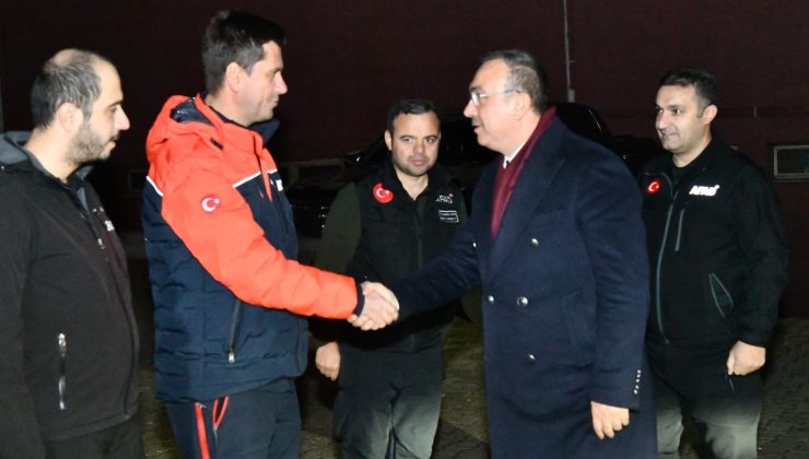 Vali Soytürk AFAD İl Müdürlüğünü Ziyaret Etti