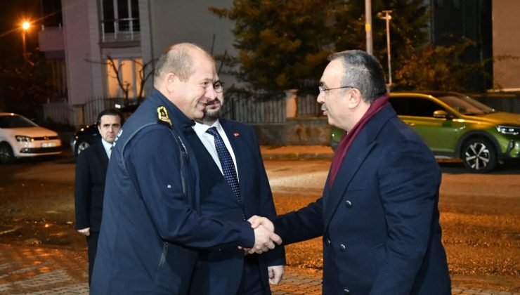 Vali Soytürk Tekirdağ İtfaiyesini Ziyaret Etti
