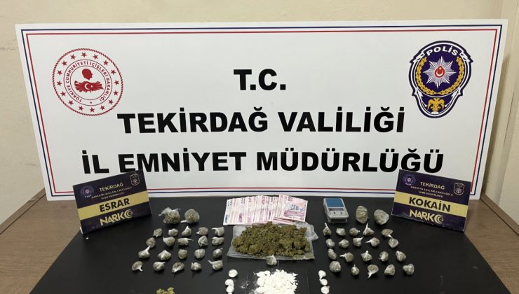 Tekirdağ’da Uyuşturucuya Karşı Kararlı Mücadele Sürüyor