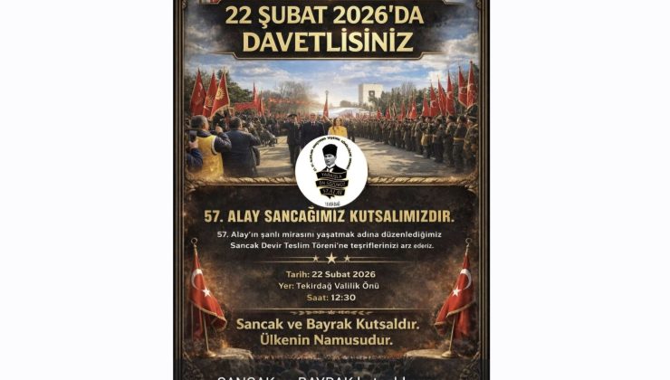 Başkan Hikmet Selim; “Bayrak ve Sancak Kutsaldır Asla Yere Düşmez”