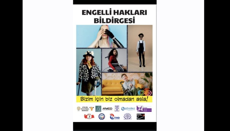 Başkan Kemal Yıldız: “10 Milyon Engellinin Haklarını Görmezden Gelemezsiniz”