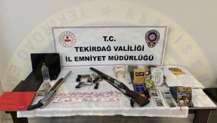 Tekirdağ’da “Büyücülük” Dolandırıcılığına Büyük Operasyon: 19 Tutuklama