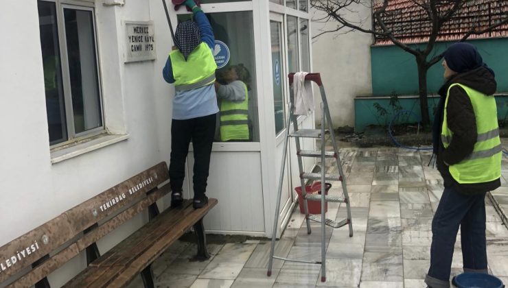 Süleymanpaşa Belediyesi Ramazan Öncesi Camilerde Temizlik Seferberliği Başlattı