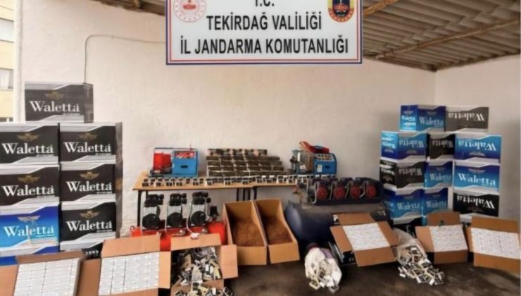 Tekirdağ’da “Türkiye Duman Uygulaması”: Binlerce Kişi Sorgulandı, Kaçak Tütün Operasyonunda Çok Sayıda Malzeme Ele Geçirildi