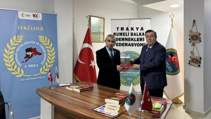Bulgaristan (Bultürk) Türkleri Kültür Ve Hizmet Derneği Genel Başkanı Rafet Ulutürk’ten Trakya Rubafed’e Ziyaret