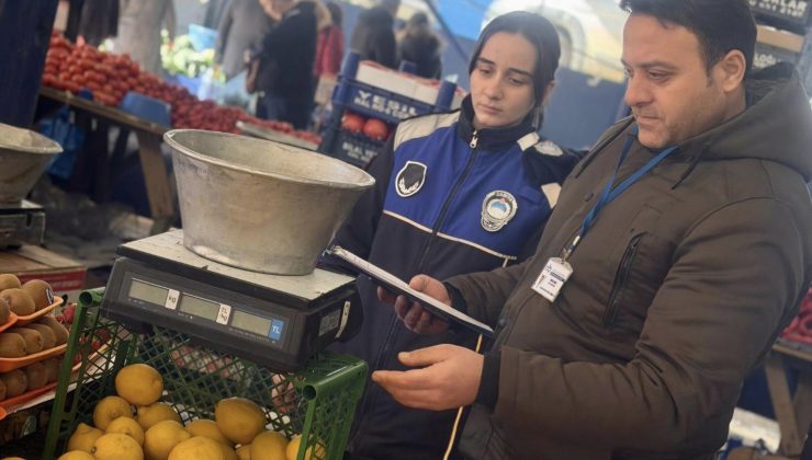 Çorlu’da Pazar Yerlerinde Sıkı Denetim
