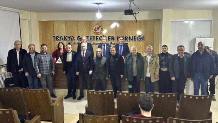 Batı Trakya Gazeteciler Derneği’nde Necmi Işıksal Güven Tazeledi