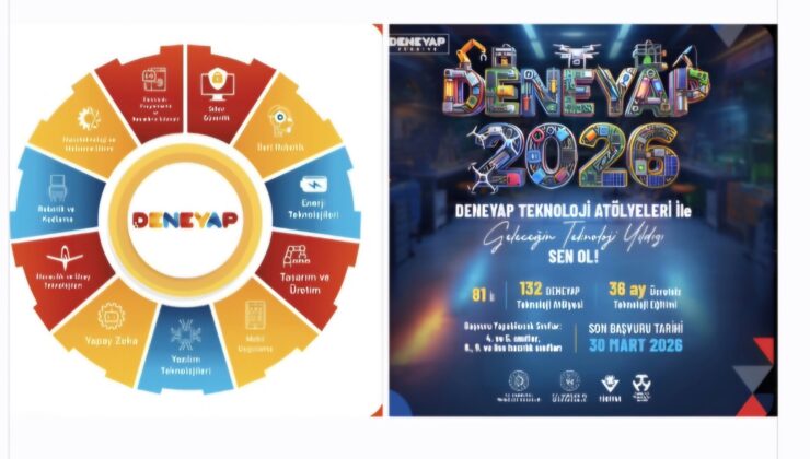 ​DENEYAP Türkiye, Geleceğin Teknoloji Yıldızlarını Arıyor: 2026 Başvuruları Başladı!