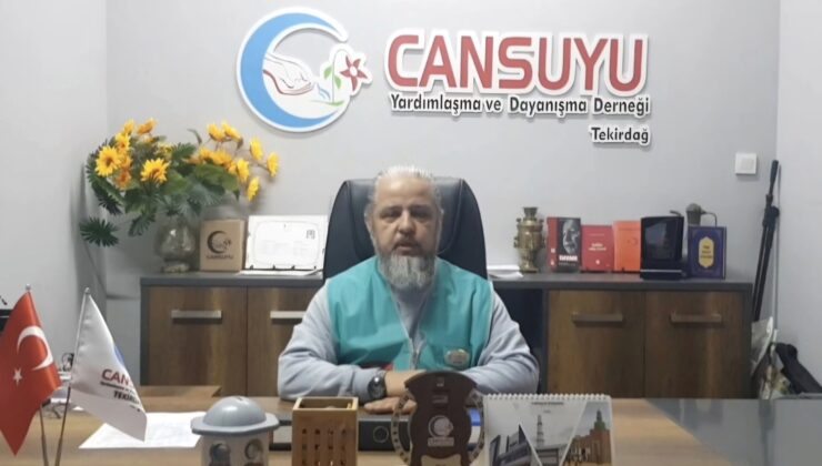 Cansuyu Derneği Tekirdağ, Gazze’de iftar verdi. “Şehitler tepesi boş değil.”