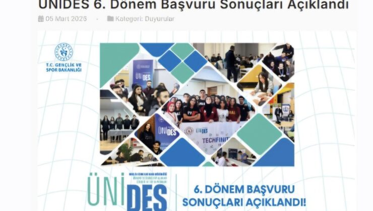 Tekirdağ Nkü Öğrenci Toplulukları Ünides 6. Dönemde 8 Projeyle Destek Kazandı