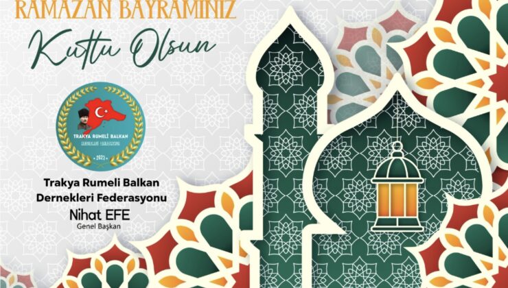Başkan Nihat Efe;”Birlik Ve Dayanışma İle Daha Güçlü Birliktelikle İyi Bayramlar