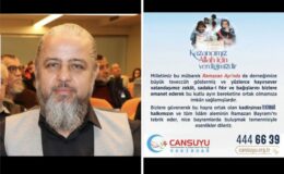 Cansuyu’ndan Tekirdağ’a Teşekkür
