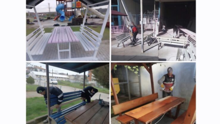Ergene’de Parklar Yaza Hazır