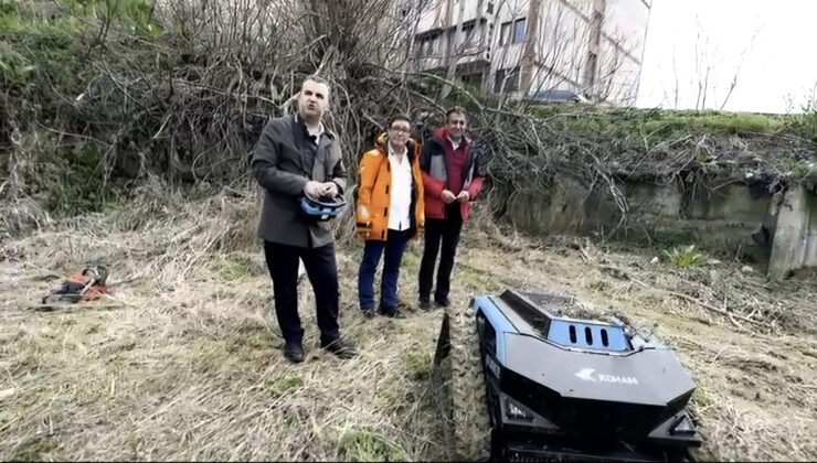 Süleymanpaşa Belediyesi’nden Yeni Nesil Hizmet: Ot Biçme Robotu Göreve Başladı