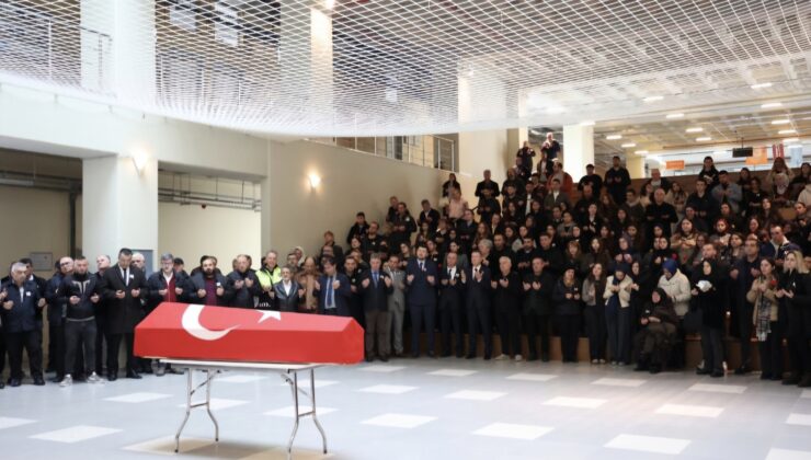 NKÜ’DE Tevfik Sütçü İçin Tören Düzenlendi