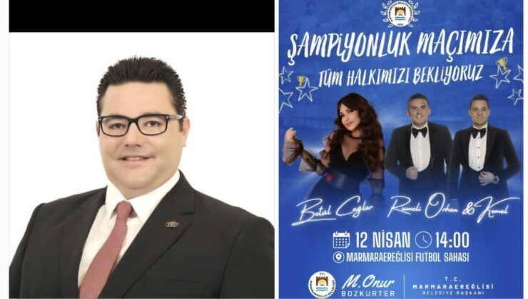Başkan Bozkurter: “Marmaraereğlisi Belediye Spor Kulübümüz Tarih Yazıyor”