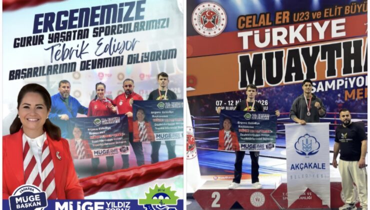 Ergene’de Sporda Çifte Gurur