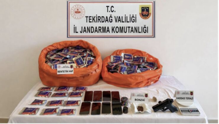 Tekirdağ’da Uyuşturucu Operasyonu: 26 Şüpheli Yakalandı, 8’i Tutuklandı