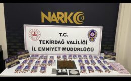 Tekirdağ’da Uyuşturucuya Geçit Yok: 166 Şahsa İşlem, 10 Tutuklama