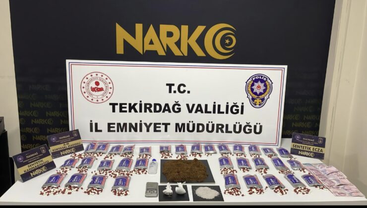 Tekirdağ’da Uyuşturucuya Geçit Yok: 166 Şahsa İşlem, 10 Tutuklama