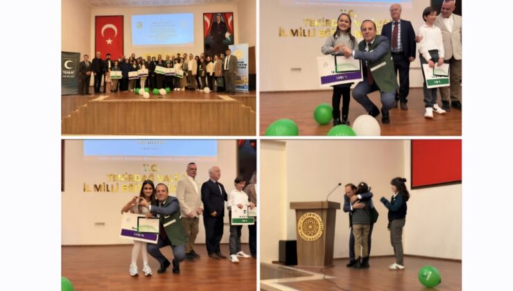 Yeşilay Yarışmasında İl Birincileri Ödüllerini Aldı