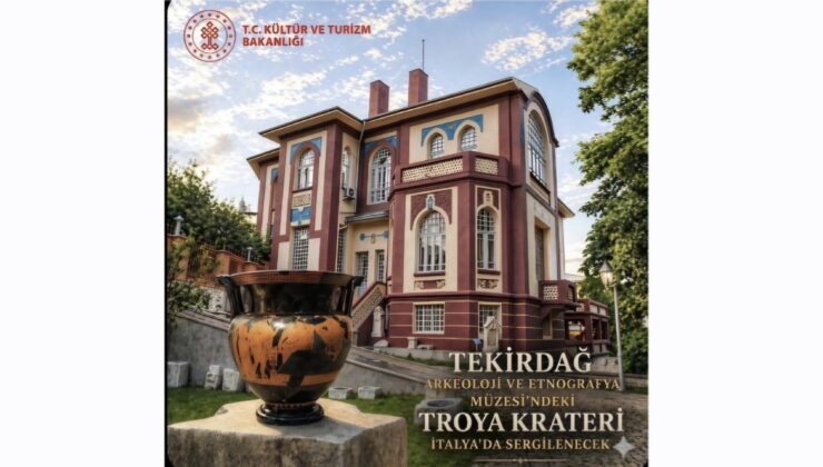 Tekirdağ Troya Krateri Roma Kolezyum’da Dünya ile Buluşuyor