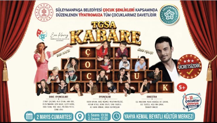 Süleymanpaşa Belediyesinden Çocuklara Eğlence Şöleni Devam Ediyor
