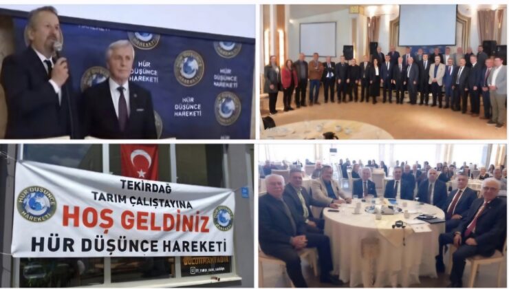 Başkan Mehmet Boşnak Dev Tarım Çalıştayını Tekirdağ’da Gerçekleştirdi