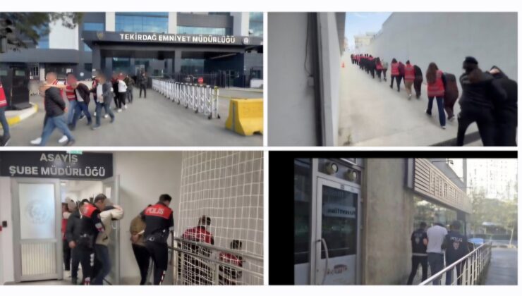Tekirdağ’da Fuhuş Operasyonu: 11 Kişi Tutuklandı