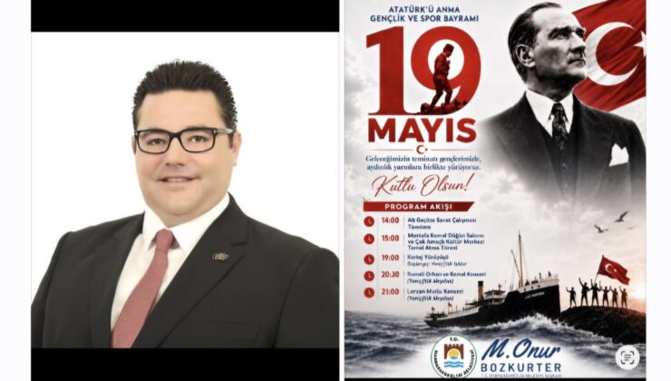 Başkan Bozkurter’den Dolu Dolu 19 Mayıs Programı