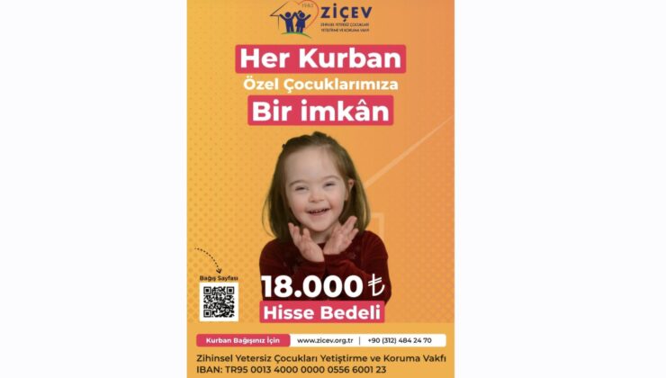 ZİÇEV Müdürü Yaşar Güneş’ten Kurban Bağışı Çağrısı: “Her Bağış, Özel Çocuklarımızın Geleceğine Umut Oluyor”