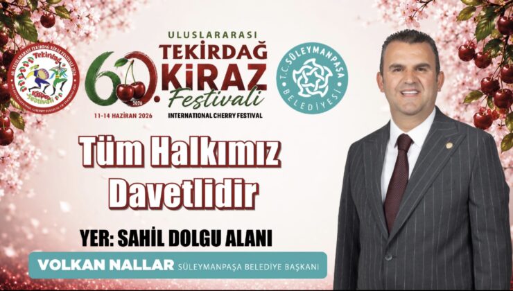 Kiraz Festivali Dopdolu Bir Programla 11 Haziran’da Başlıyor