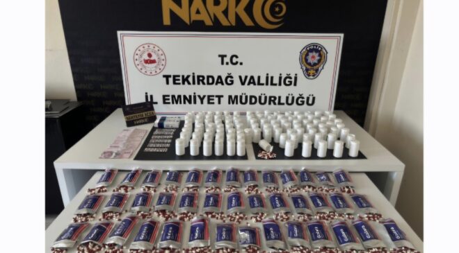 Tekirdağ’da Zehir Tacirlerine Tam Saha Pres: 3 Tutuklama