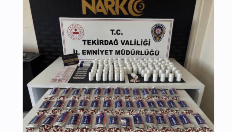 Tekirdağ’da Zehir Tacirlerine Tam Saha Pres: 3 Tutuklama