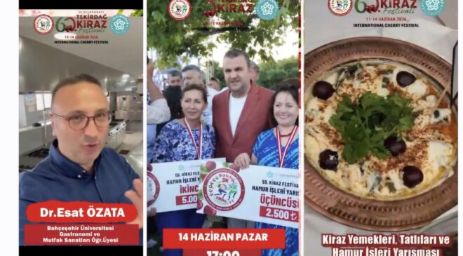 Kiraz Yemek Ve Tatlı Yarışmaları İçin Başvurular Başlıyor