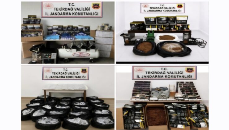 Tekirdağ’da Jandarmadan Mayıs Ayında Suç Ve Kaçakçılığa Geçit Yok
