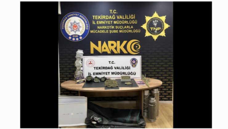 Tekirdağ’da Uyuşturucu Operasyonları: 19 Sokak Satıcısı Tutuklandı