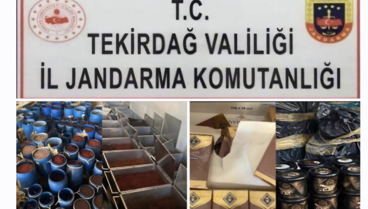Çerkezköy’de Kaçak Tütün Operasyonu: 84 Milyon TL Değerinde Ürün Ele Geçirildi