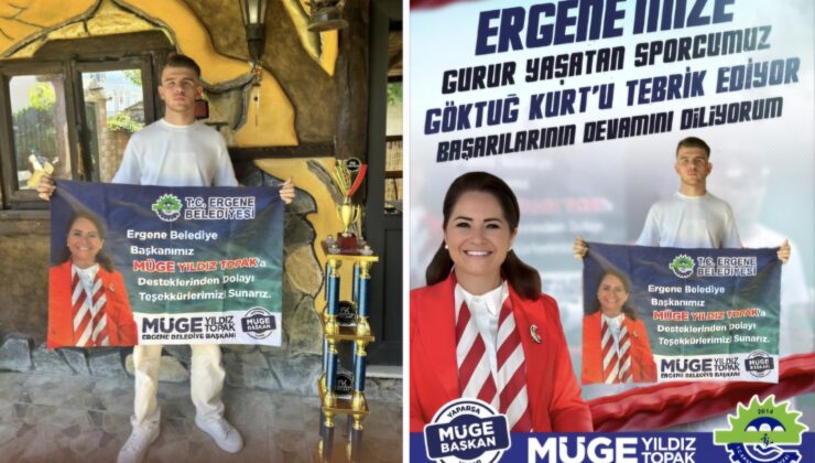 Ergeneli Sporcu Göktuğ Kurt’tan Gururlandıran Zafer