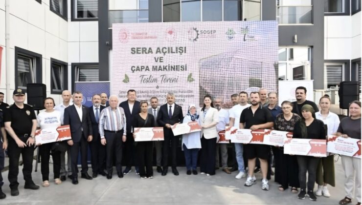 Edirne’de Seracılığa Büyük Destek: SOGEP Kapsamında Kurulan Seraların Açılışı Yapıldı