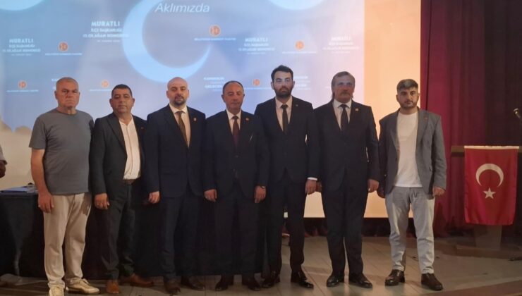 Yeni MHP Muratlı İlçe Başkanı Mustafa Bayram; “Bizler Gücümüzü Makamdan Değil Ülkümüzden Alıyoruz”