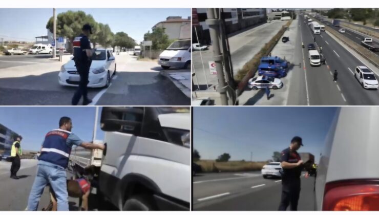 Tekirdağ’da Dar Sokaklar Uygulaması: 518 Araç ve 1338 Kişi Denetlendi