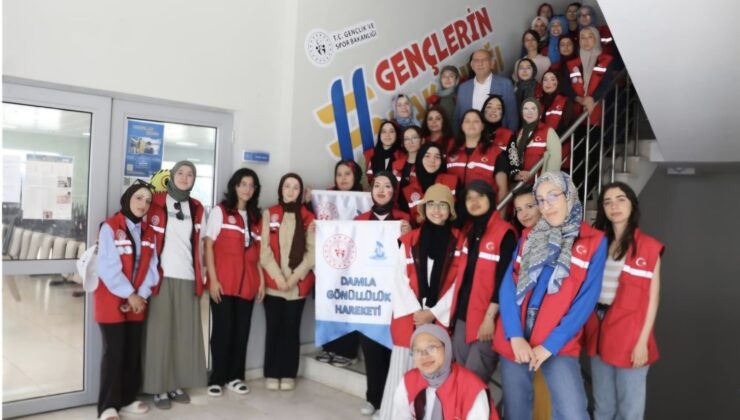 Damla Gönüllülük Hareketi’nin Gençleri Tekirdağ’da Gönüllere Dokundu